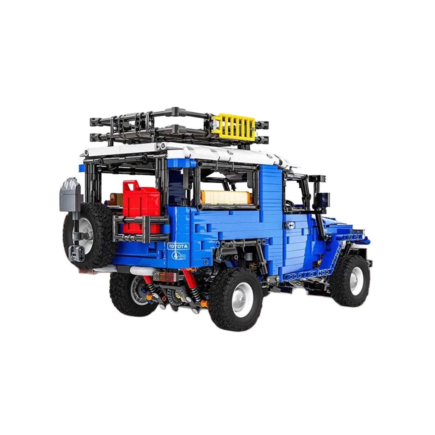 Sada blokov pre terénne vozidlá 2087 kusov. Modrá