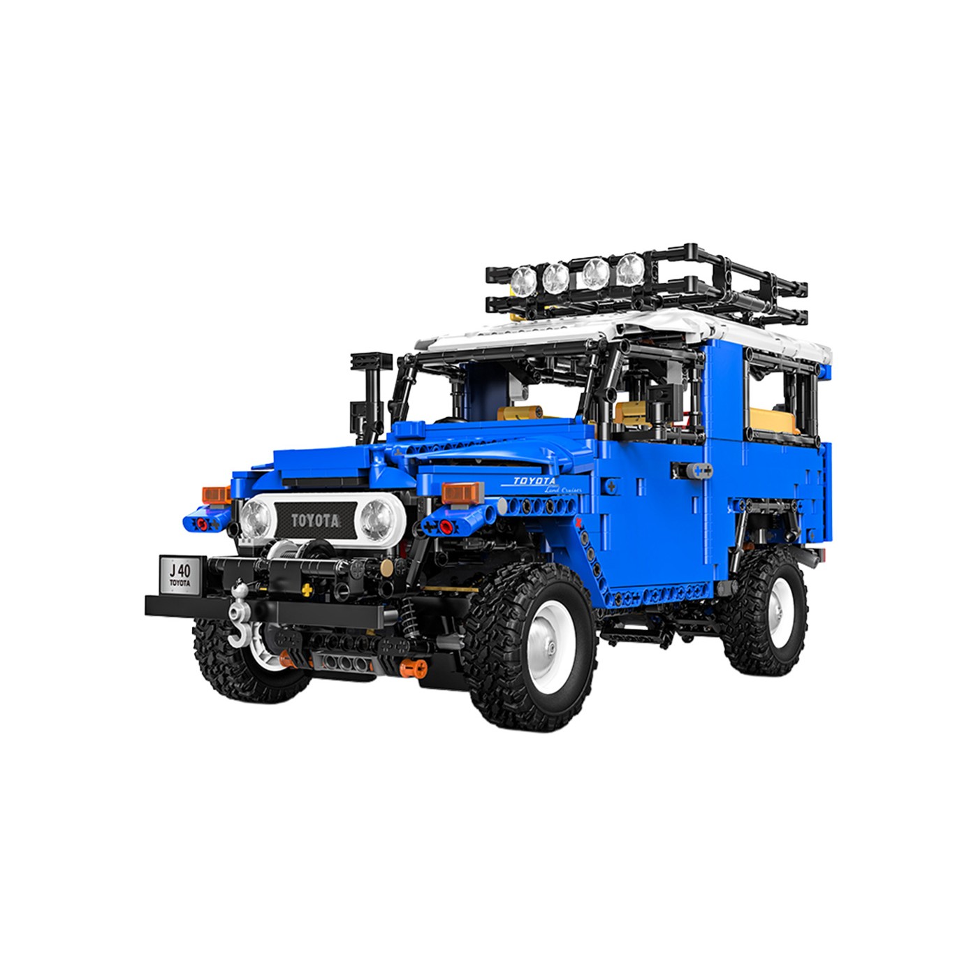 Sada blokov pre terénne vozidlá 2087 kusov. Modrá