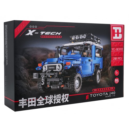 Sada blokov pre terénne vozidlá 2087 kusov. Modrá