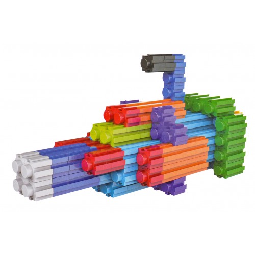 Sada stavebných kociek STEAM, 320 dielikov.