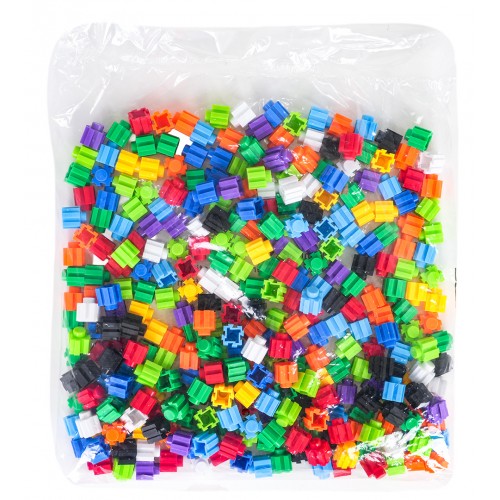 Sada stavebných kociek STEAM, 320 dielikov.