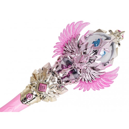 Magická palička so svetlom a zvukom ružová