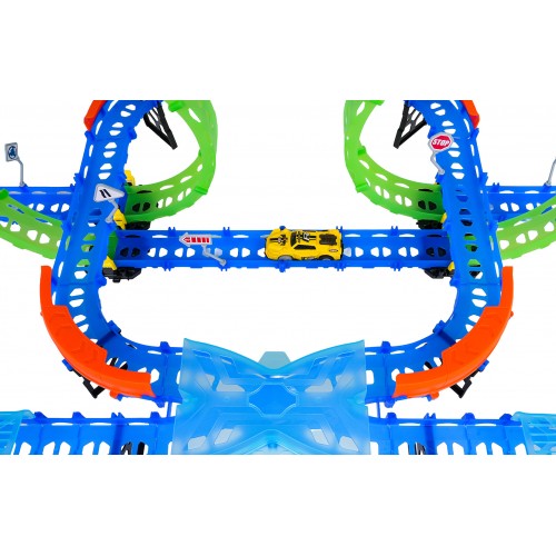 Závodná dráha Glow in the Dark 63ks.