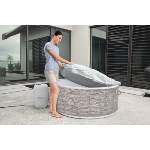 Vancouver Lay-Z-Spa AirJet Plus Nafukovacie Spa BESTWAY 5-os.+ Čerpadlo + Regulácia masáže