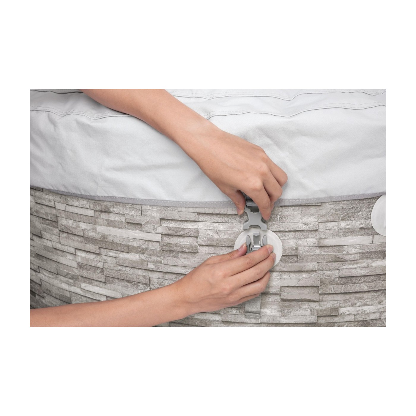 Vancouver Lay-Z-Spa AirJet Plus Nafukovacie Spa BESTWAY 5-os.+ Čerpadlo + Regulácia masáže