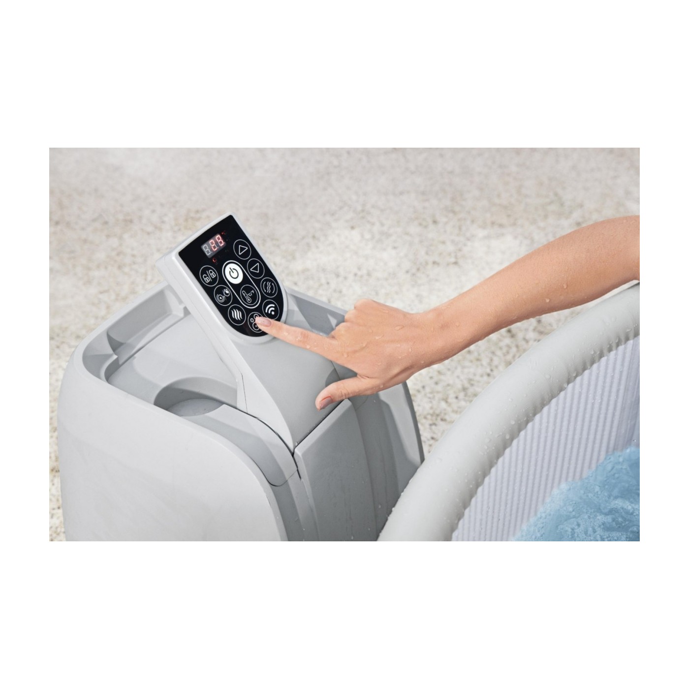 Vancouver Lay-Z-Spa AirJet Plus Nafukovacie Spa BESTWAY 5-os.+ Čerpadlo + Regulácia masáže