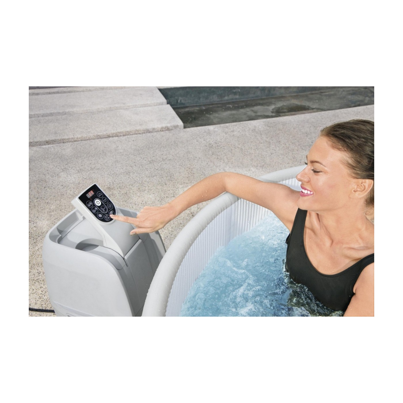 Vancouver Lay-Z-Spa AirJet Plus Nafukovacie Spa BESTWAY 5-os.+ Čerpadlo + Regulácia masáže