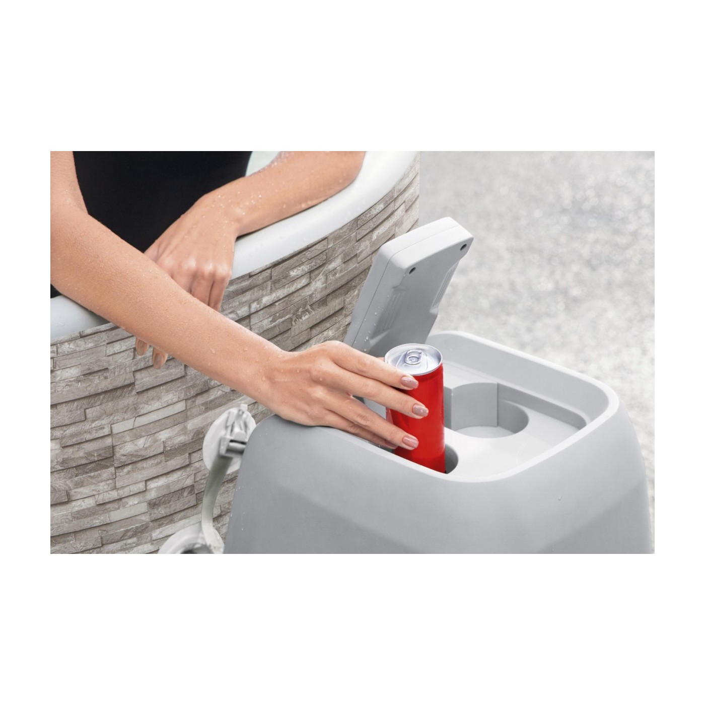 Vancouver Lay-Z-Spa AirJet Plus Nafukovacie Spa BESTWAY 5-os.+ Čerpadlo + Regulácia masáže