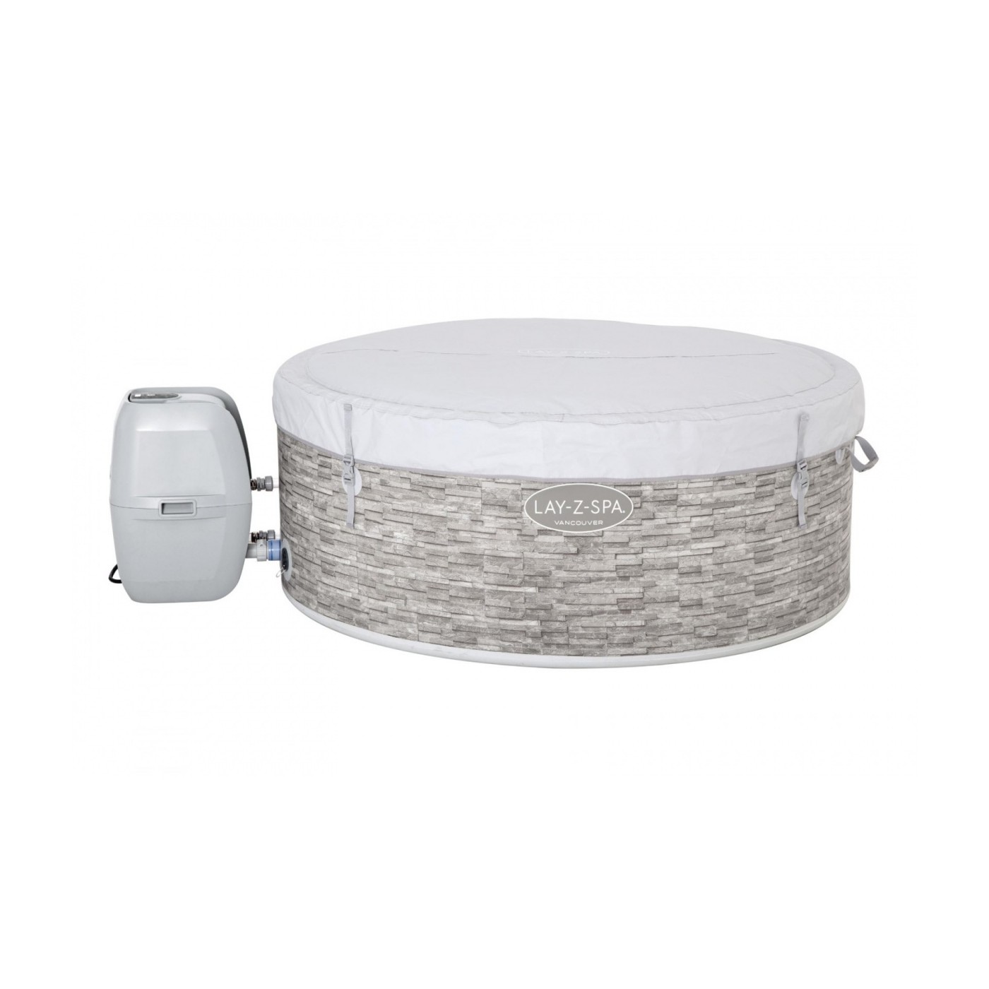 Vancouver Lay-Z-Spa AirJet Plus Nafukovacie Spa BESTWAY 5-os.+ Čerpadlo + Regulácia masáže