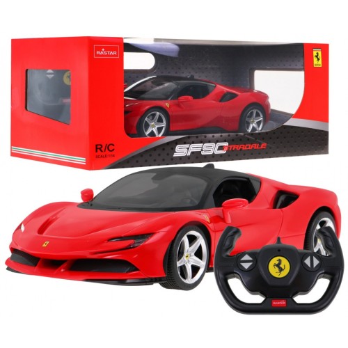 Ferrari SF90 Stradale RASTAR model 1:14 Diaľkovo ovládané auto + ovládač