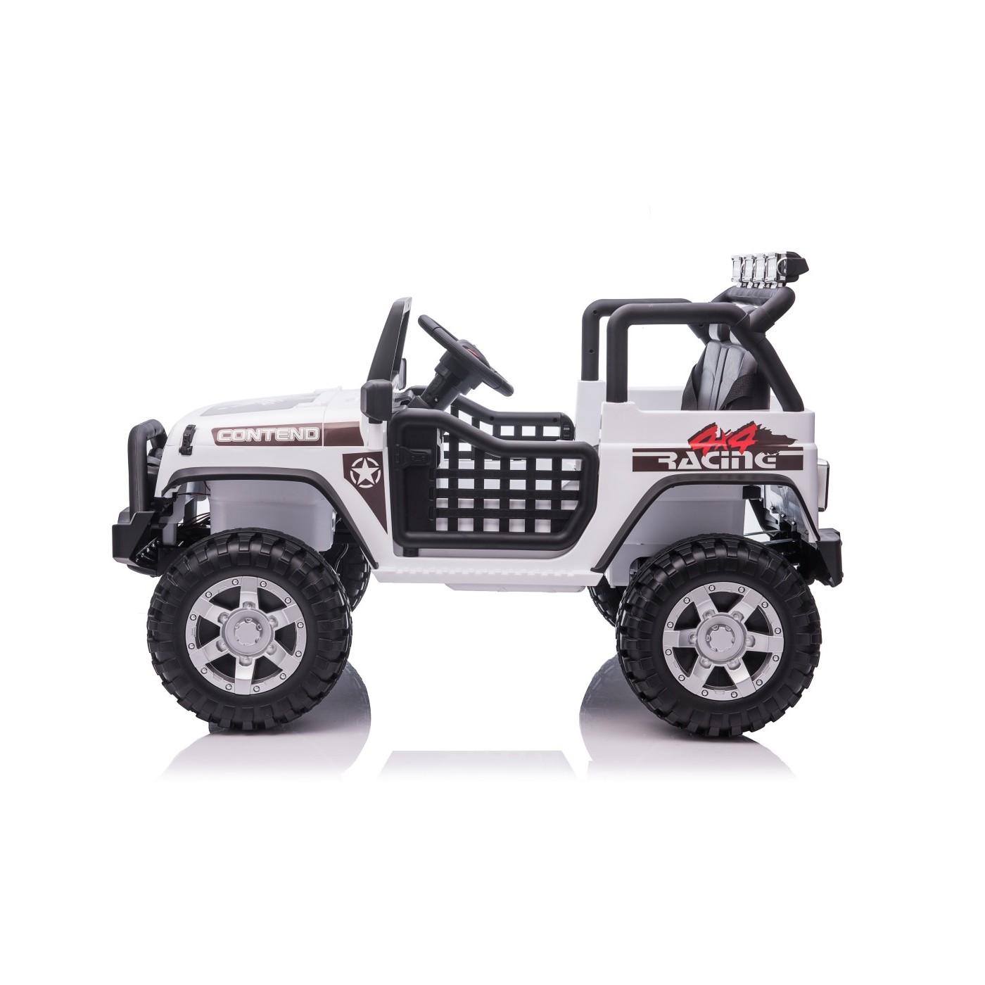 Jeep BEAST 4x4 biele vozidlo