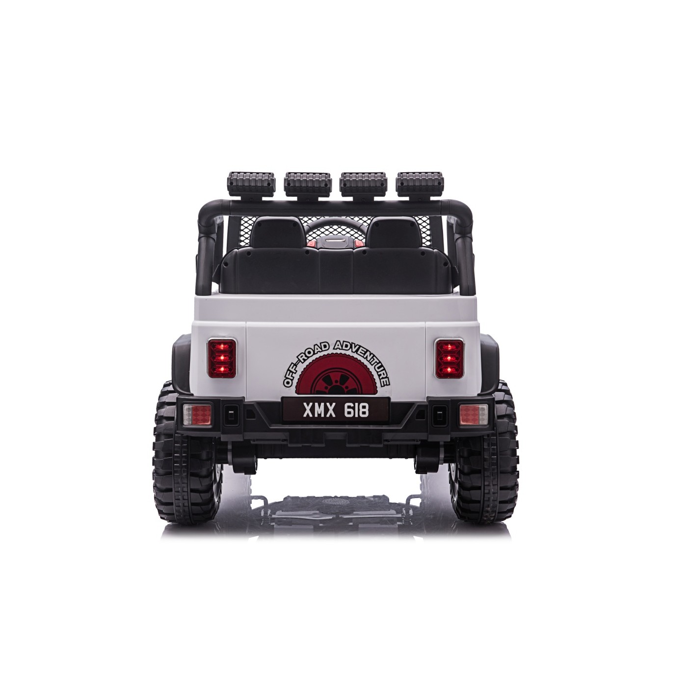 Jeep BEAST 4x4 biele vozidlo