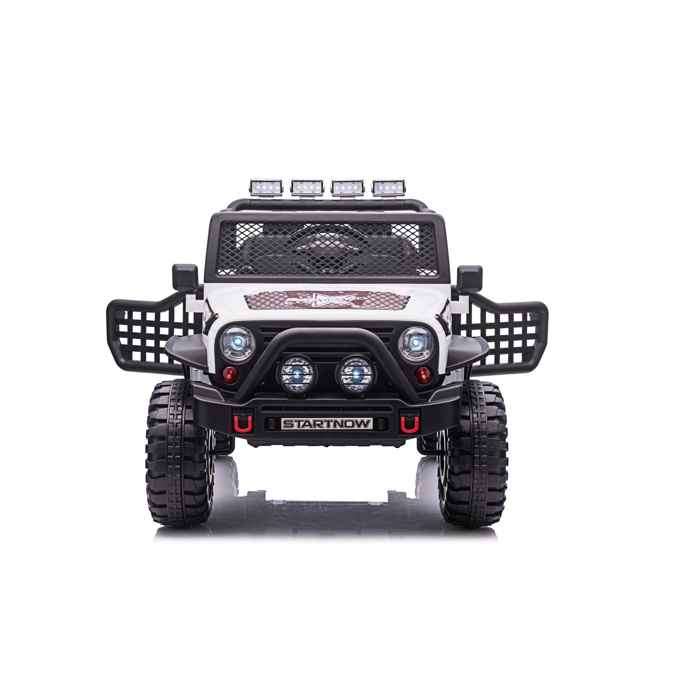 Jeep BEAST 4x4 biele vozidlo