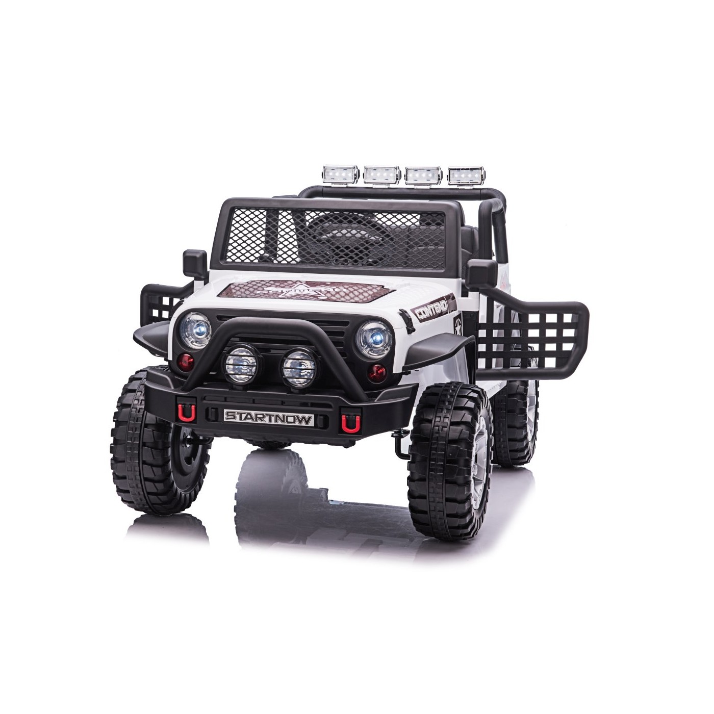 Jeep BEAST 4x4 biele vozidlo