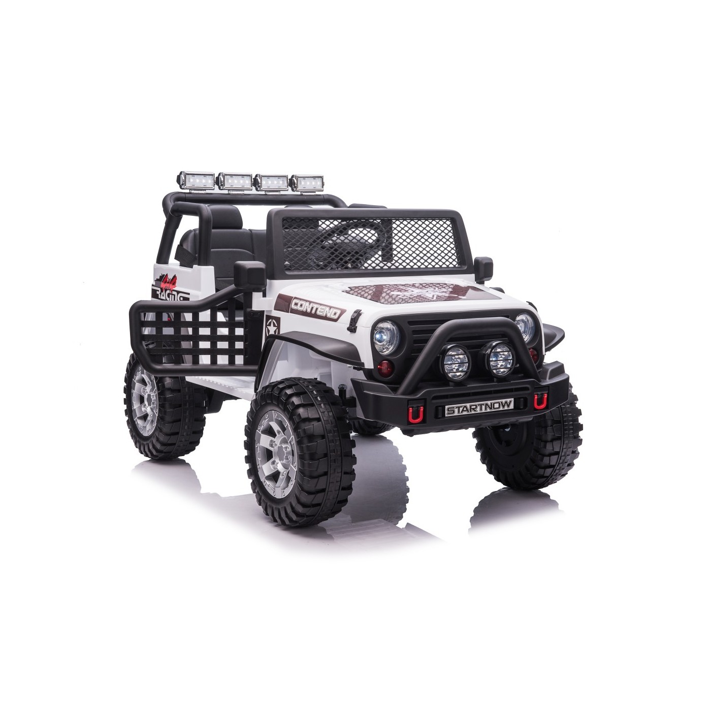 Jeep BEAST 4x4 biele vozidlo