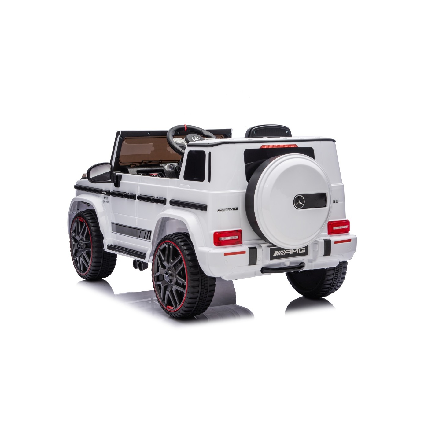 Vozidlo Mercedes G63 AMG LIFT biela