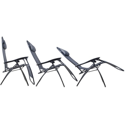 Lehátko do záhrady a na pláž Čokoládovohnedé + Hlavový vankúš + Podložka + Regulácia sklonu