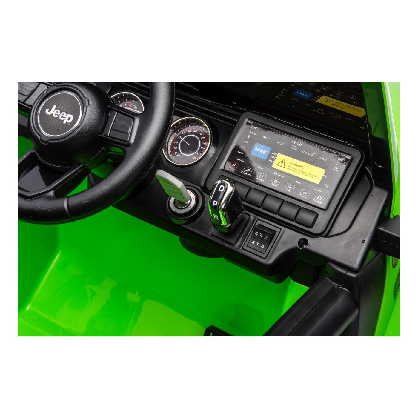 Jeep Wrangler Rubicon LIFT Zelené vozidlo