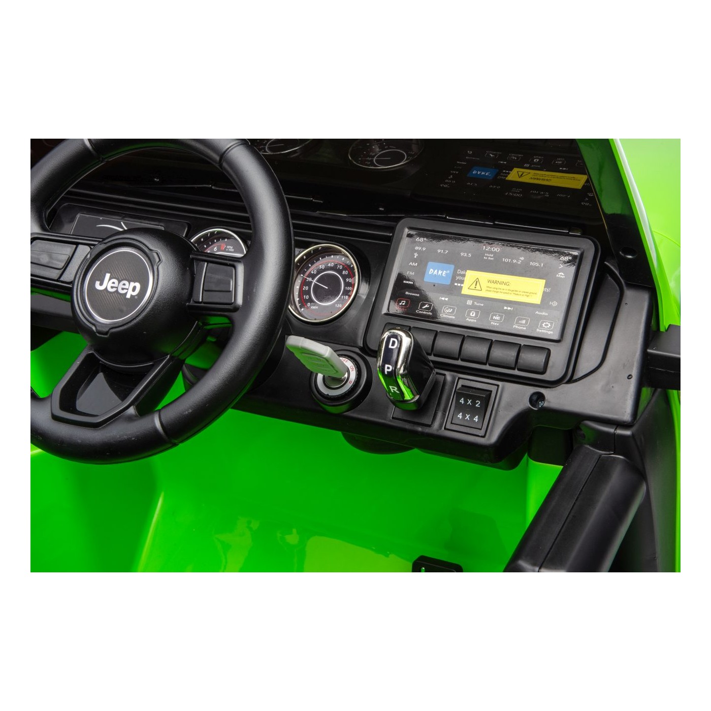 Jeep Wrangler Rubicon LIFT Zelené vozidlo