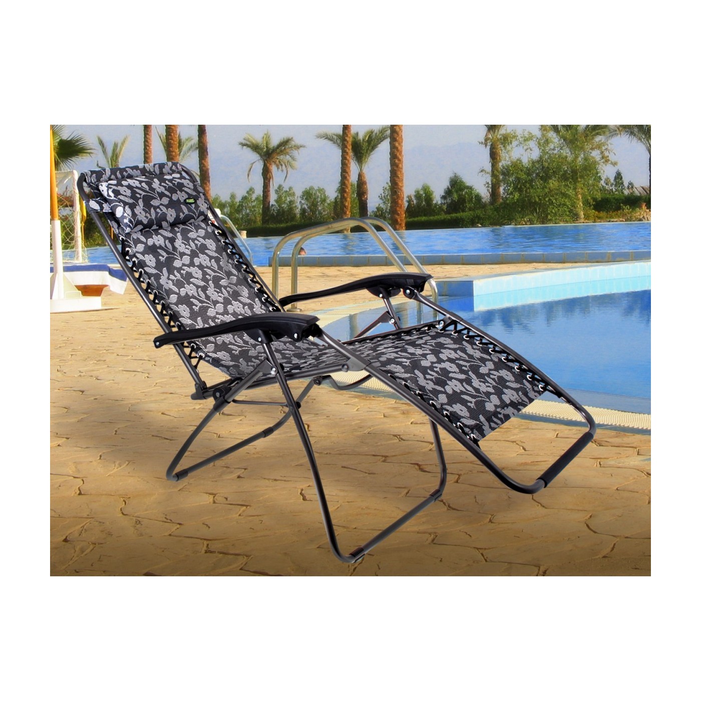 Lehátko Záhradno Plážové Kvietky