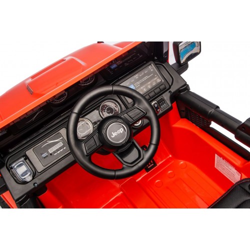 Jeep Wrangler Rubicon LIFT oranžové vozidlo