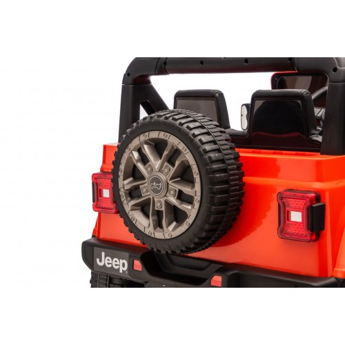 Jeep Wrangler Rubicon LIFT oranžové vozidlo