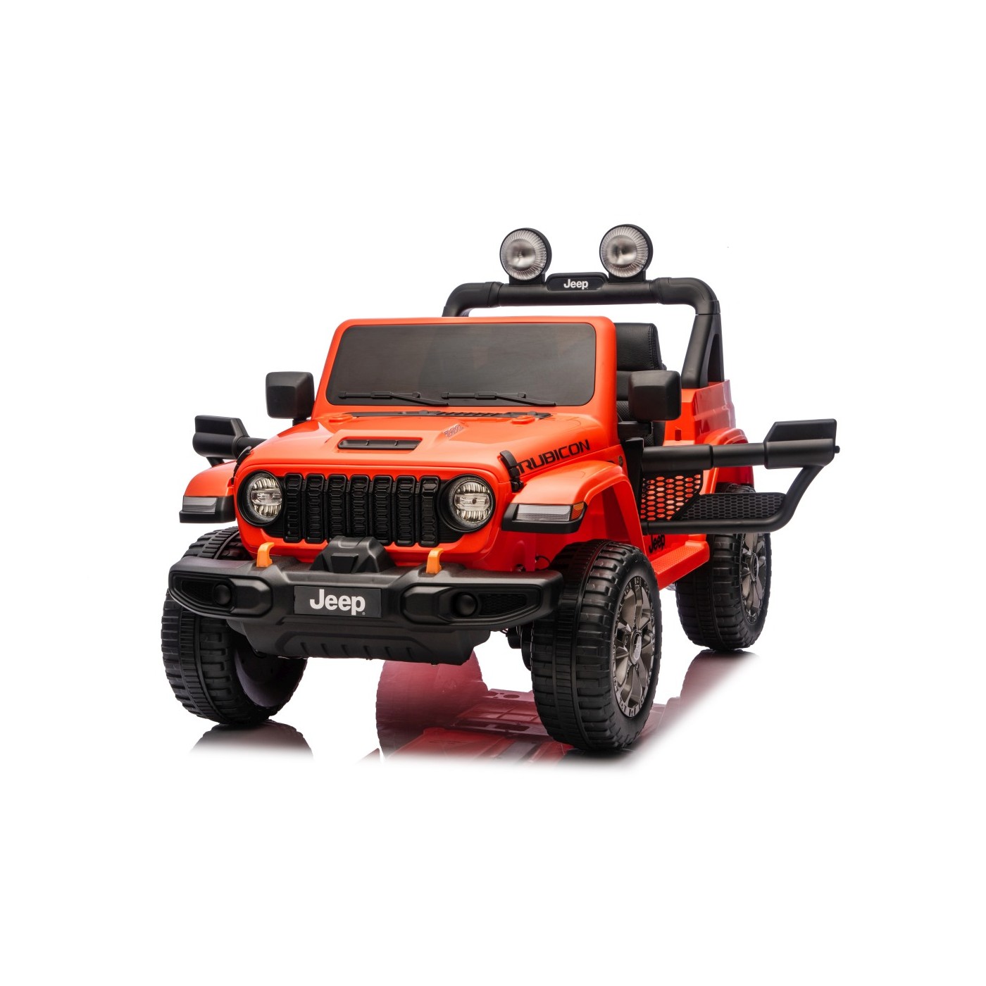 Jeep Wrangler Rubicon LIFT oranžové vozidlo