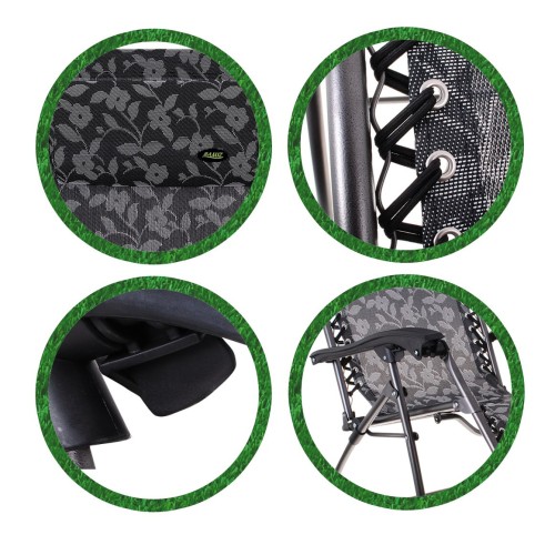 Lehátko Záhradno Plážové Kvietky