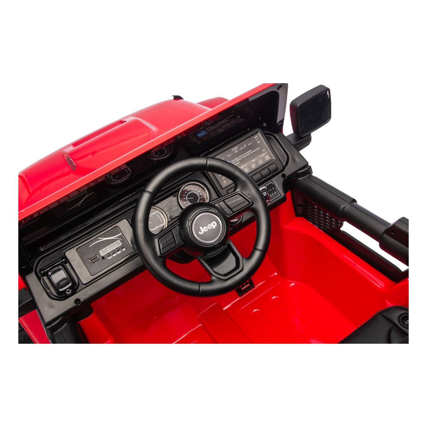 Jeep Wrangler Rubicon LIFT oranžové vozidlo