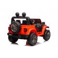 Jeep Wrangler Rubicon LIFT oranžové vozidlo