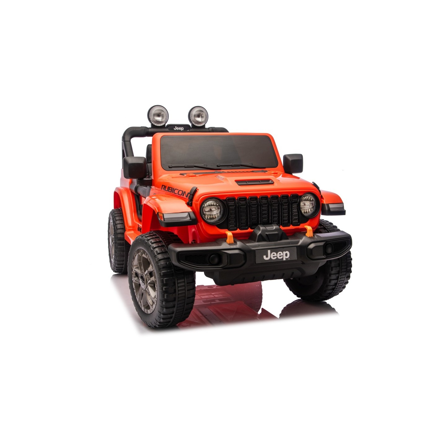 Jeep Wrangler Rubicon LIFT oranžové vozidlo