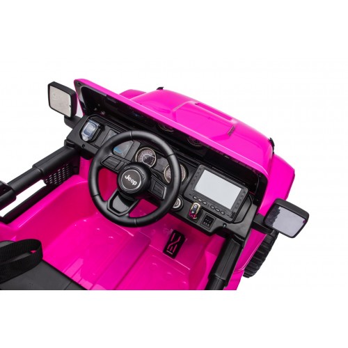 Jeep Wrangler Rubicon LIFT ružové vozidlo