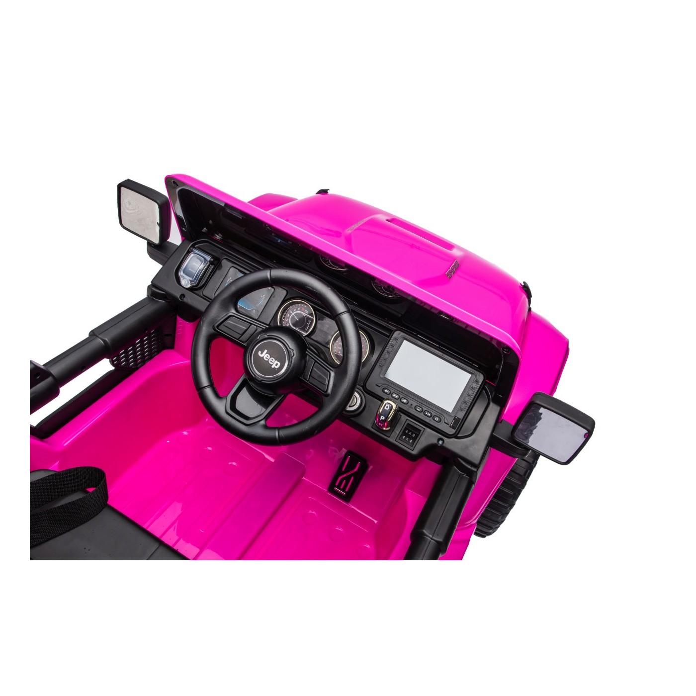 Jeep Wrangler Rubicon LIFT ružové vozidlo