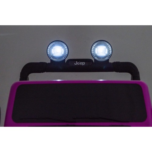 Jeep Wrangler Rubicon LIFT ružové vozidlo