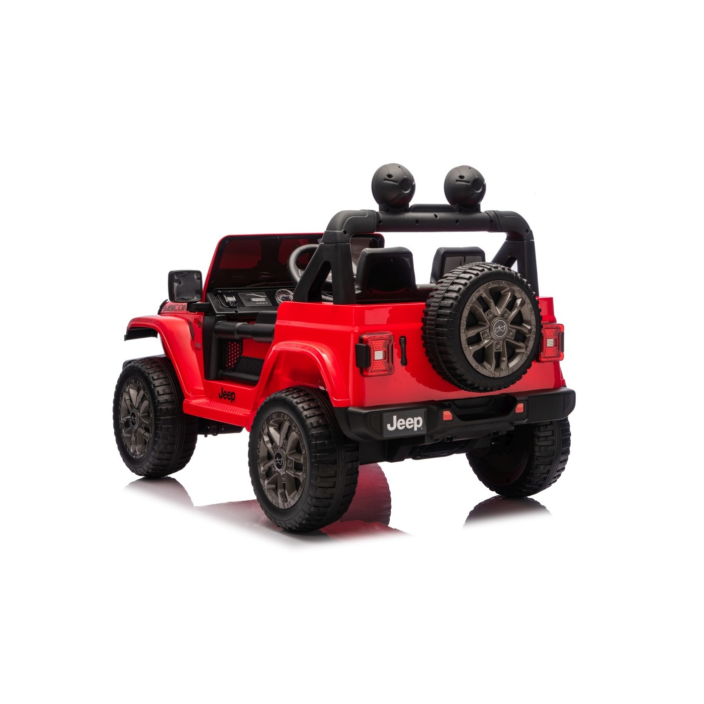 Jeep Wrangler Rubicon LIFT červené vozidlo