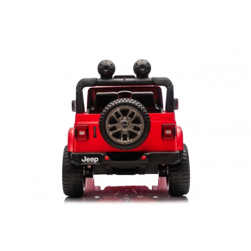 Jeep Wrangler Rubicon LIFT červené vozidlo