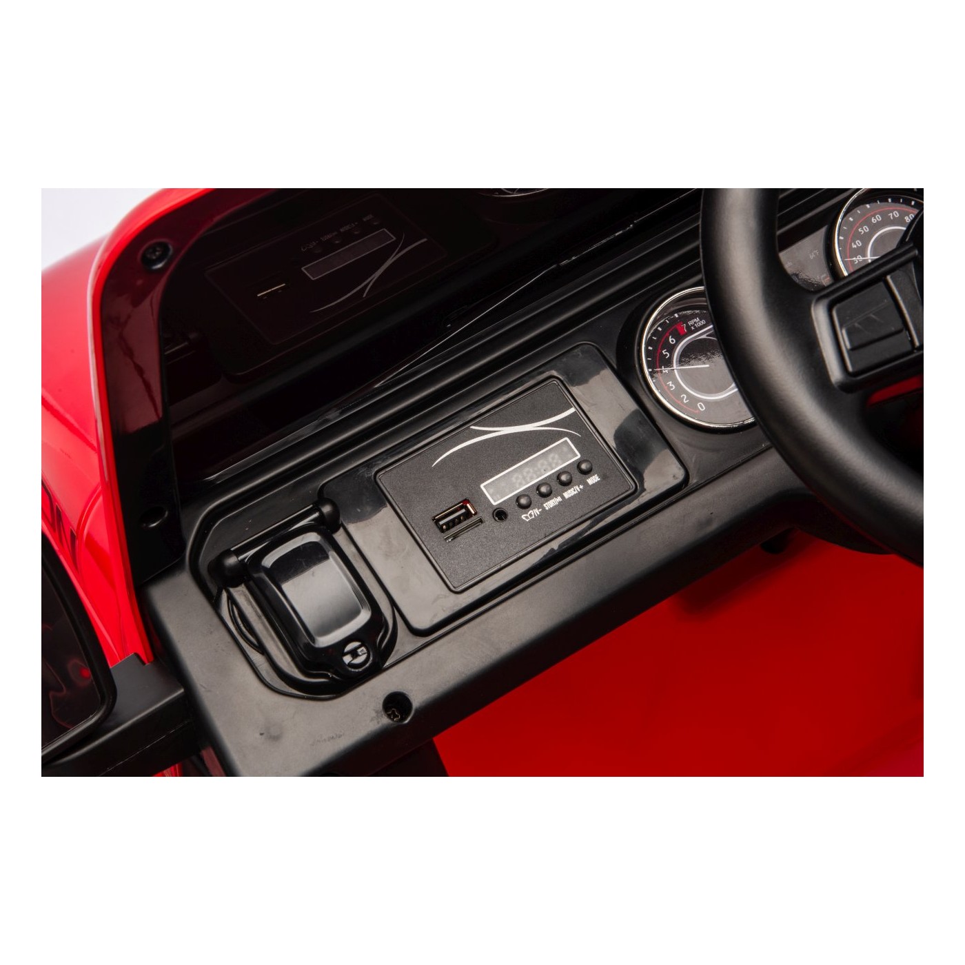 Jeep Wrangler Rubicon LIFT červené vozidlo