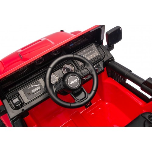 Jeep Wrangler Rubicon LIFT červené vozidlo