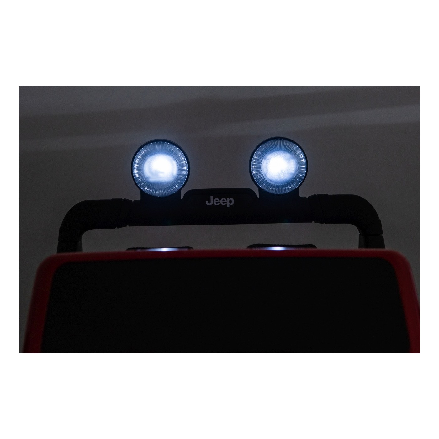 Jeep Wrangler Rubicon LIFT červené vozidlo