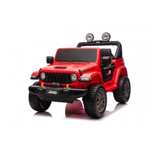 Jeep Wrangler Rubicon LIFT červené vozidlo