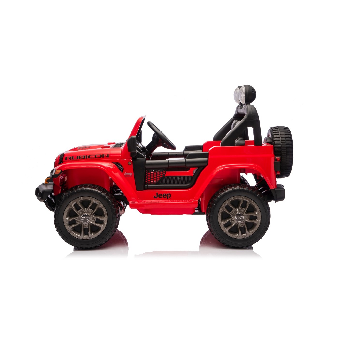 Jeep Wrangler Rubicon LIFT červené vozidlo