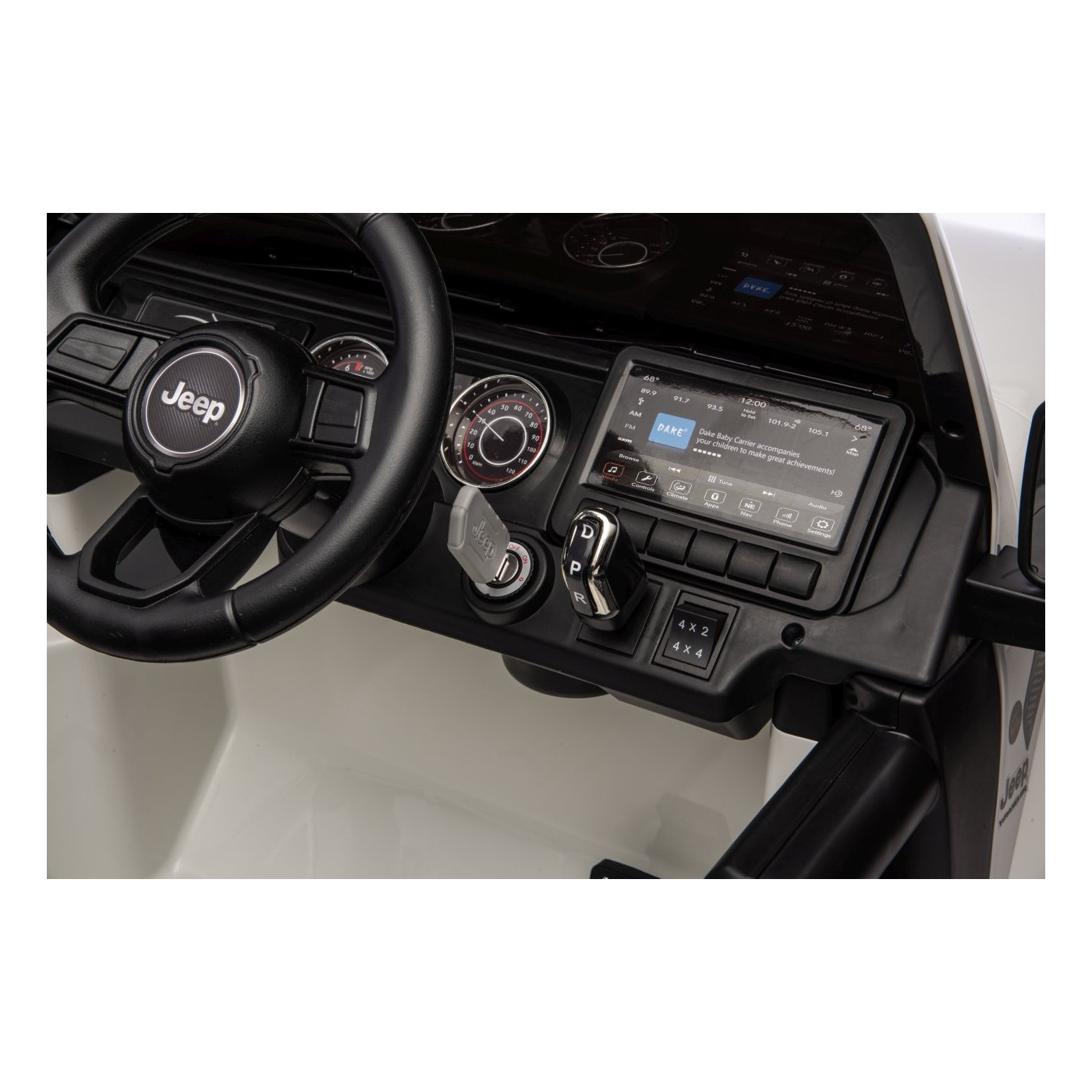 Jeep Wrangler Rubicon LIFT biele vozidlo