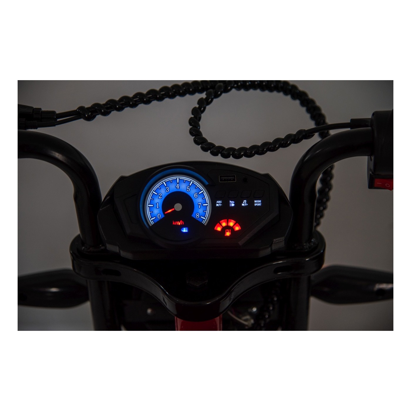 Vozidlo Motocykel SUPERMOTO Ružová