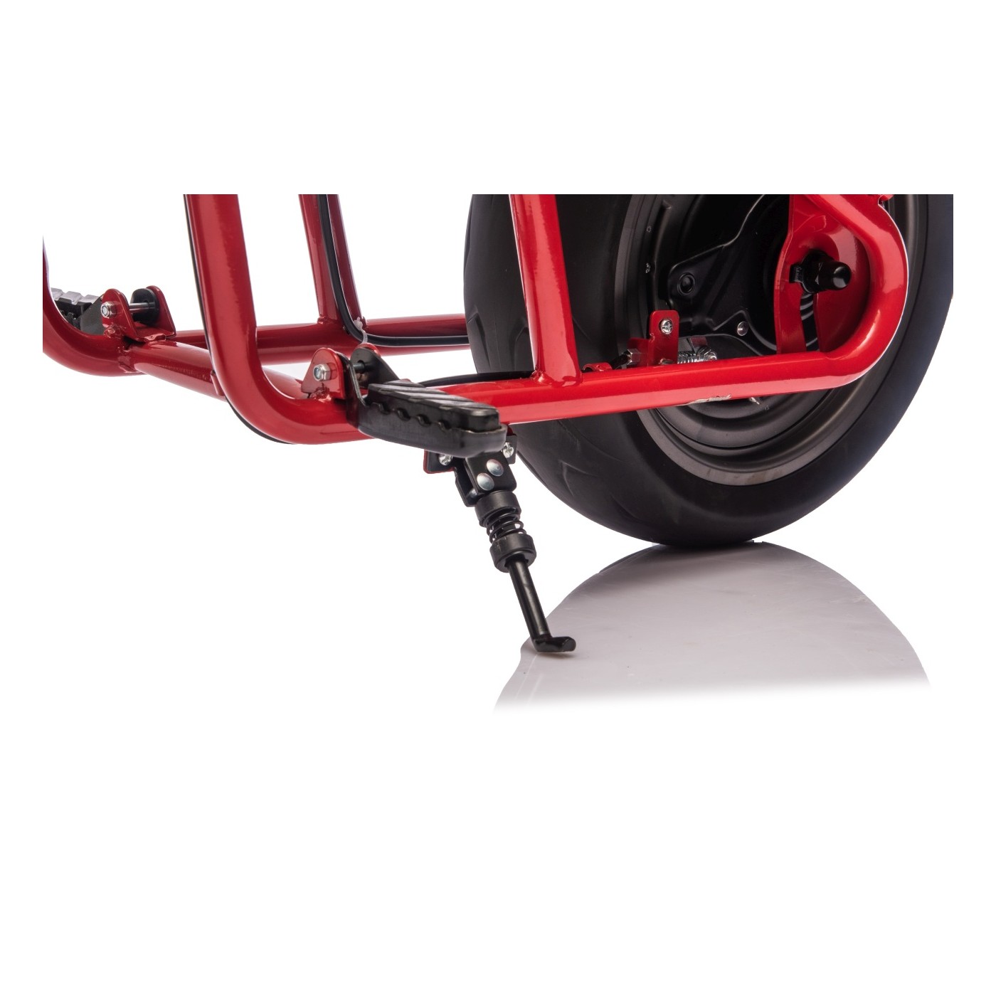 Vozidlo Motocykel SUPERMOTO Červená