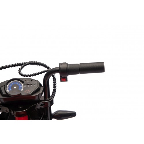 Vozidlo Motocykel SUPERMOTO Červená