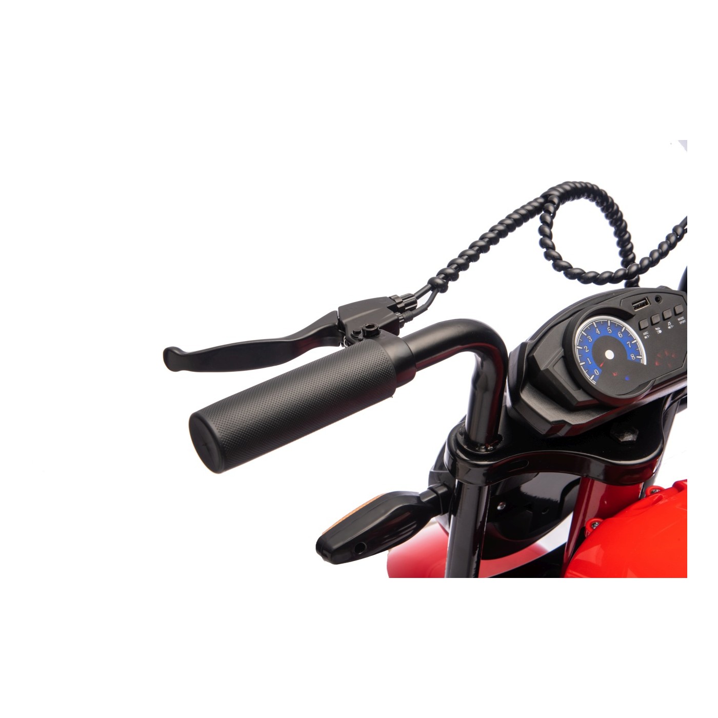 Vozidlo Motocykel SUPERMOTO Červená