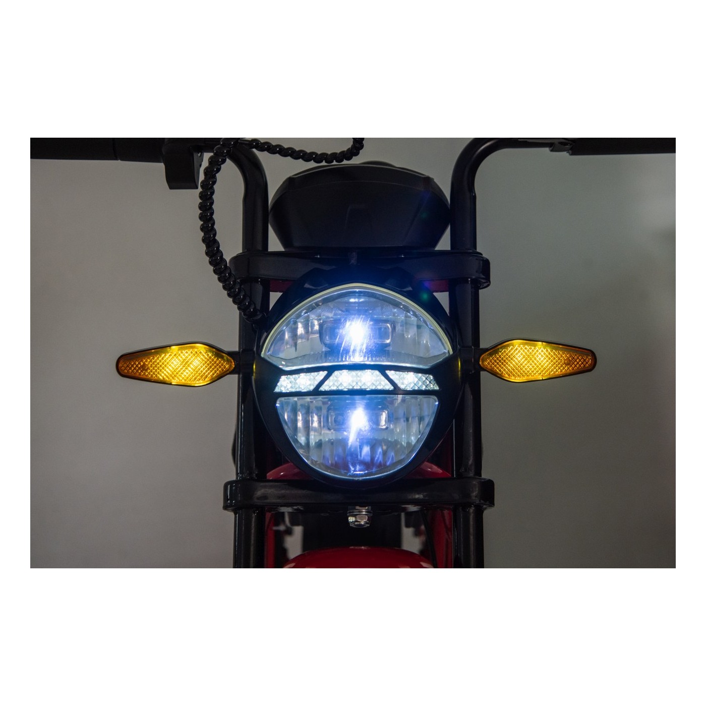 Vozidlo Motocykel SUPERMOTO Červená