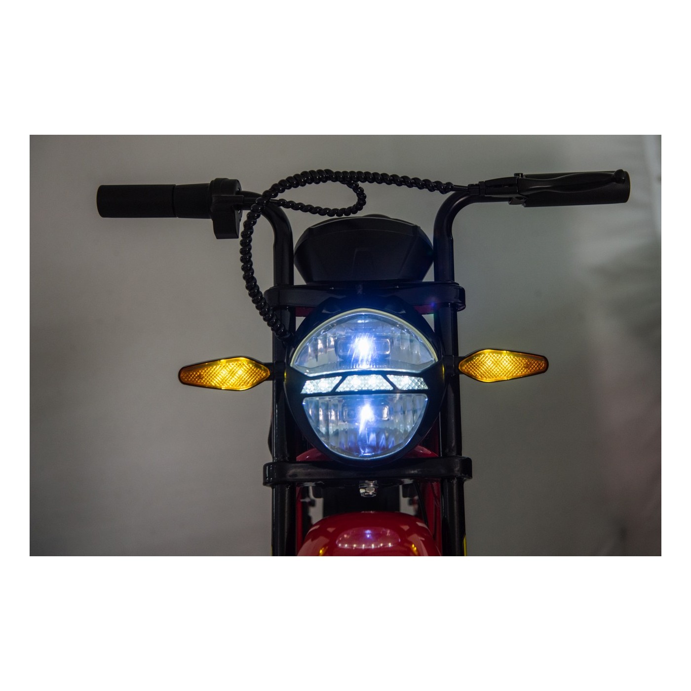 Vozidlo Motocykel SUPERMOTO Červená