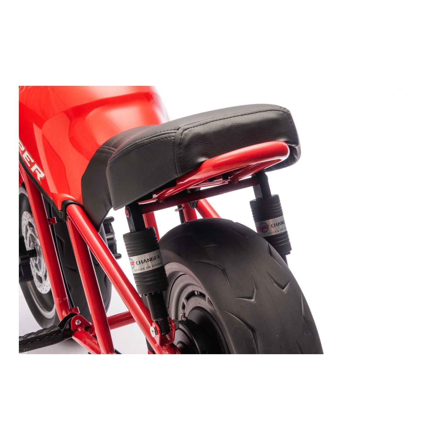 Vozidlo Motocykel SUPERMOTO Červená