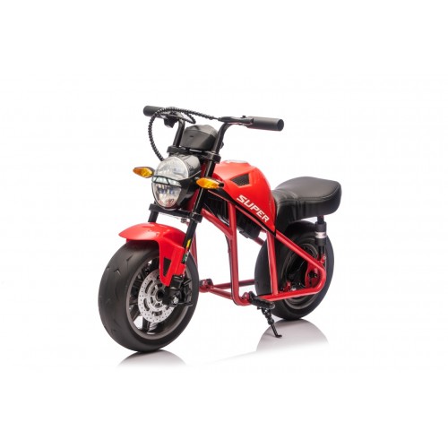 Vozidlo Motocykel SUPERMOTO Červená
